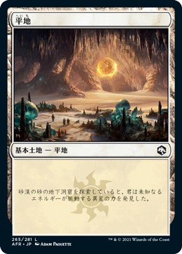 画像1: 【Foil】【日本語版】平地/Plains (1)