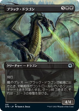 画像1: 【ボーダーレス】【日本語版】ブラック・ドラゴン/Black Dragon (1)