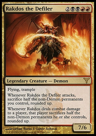 画像1: 【日本語版】穢すものラクドス/Rakdos the Defiler (1)