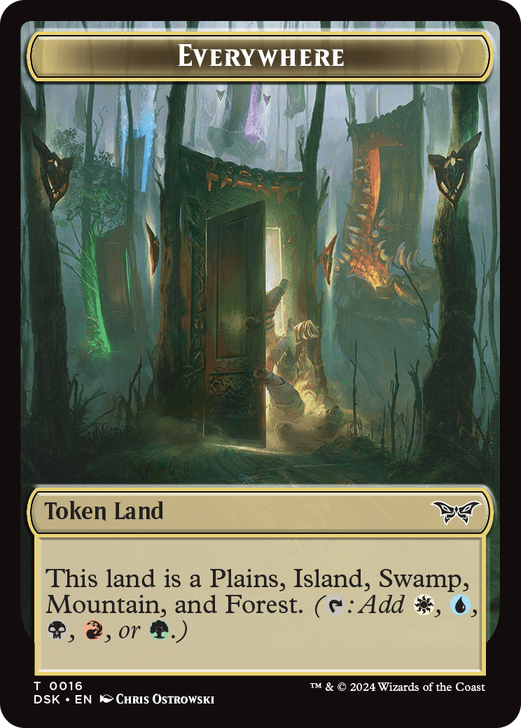 画像1: 『Foil』『トークン』『英語版』遍在地トークン/Everywhere Token (1)