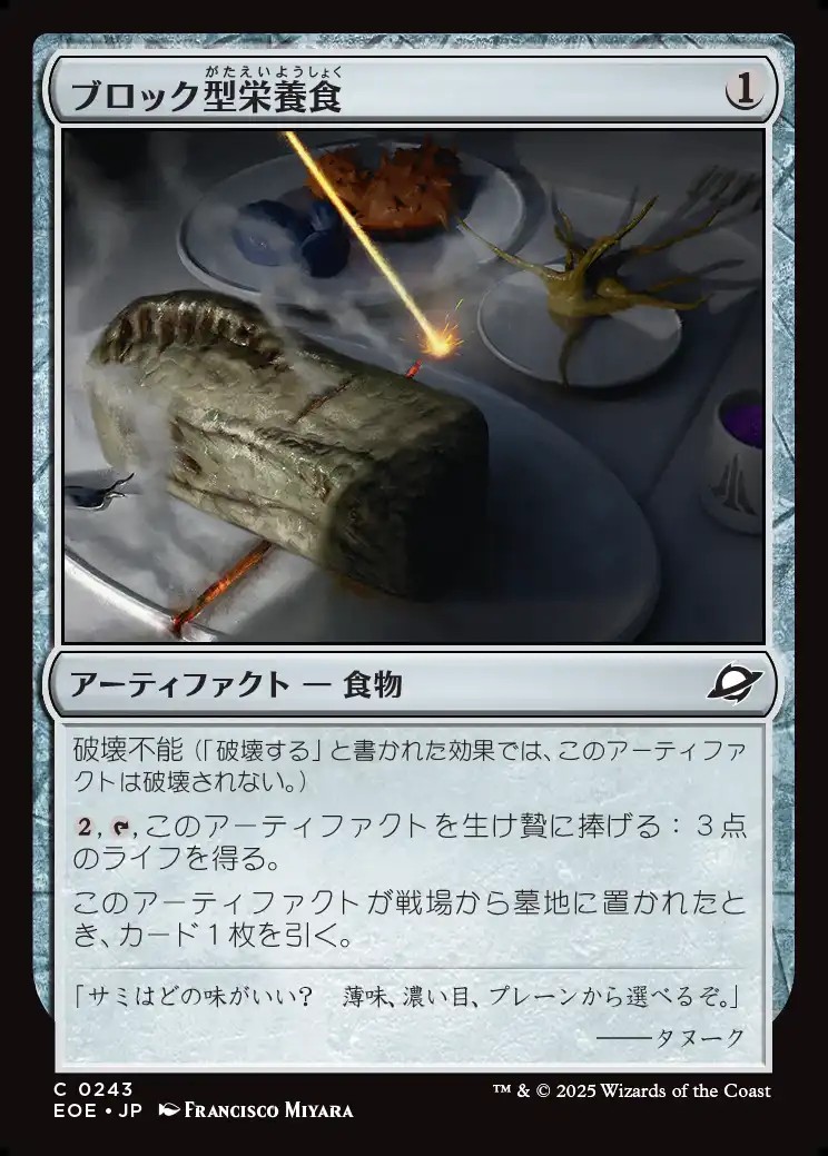 画像1: 【日本語版】ブロック型栄養食/Nutrient Block (1)