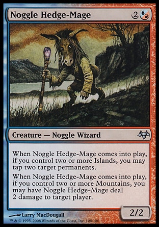画像1: 【日本語版】ノッグルの垣魔道士/Noggle Hedge-Mage (1)