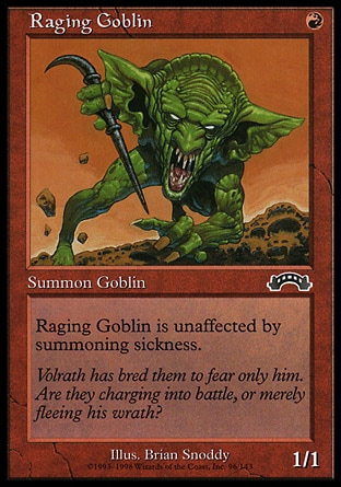 画像1: 『英語版』怒り狂うゴブリン/Raging Goblin (1)