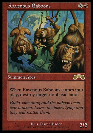 画像1: 【日本語版】貪欲なるヒヒ/Ravenous Baboons (1)