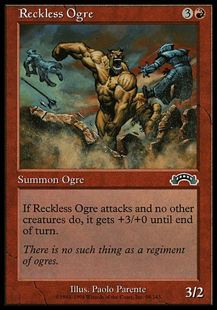 画像1: 『英語版』無謀なオーガ/Reckless Ogre (1)