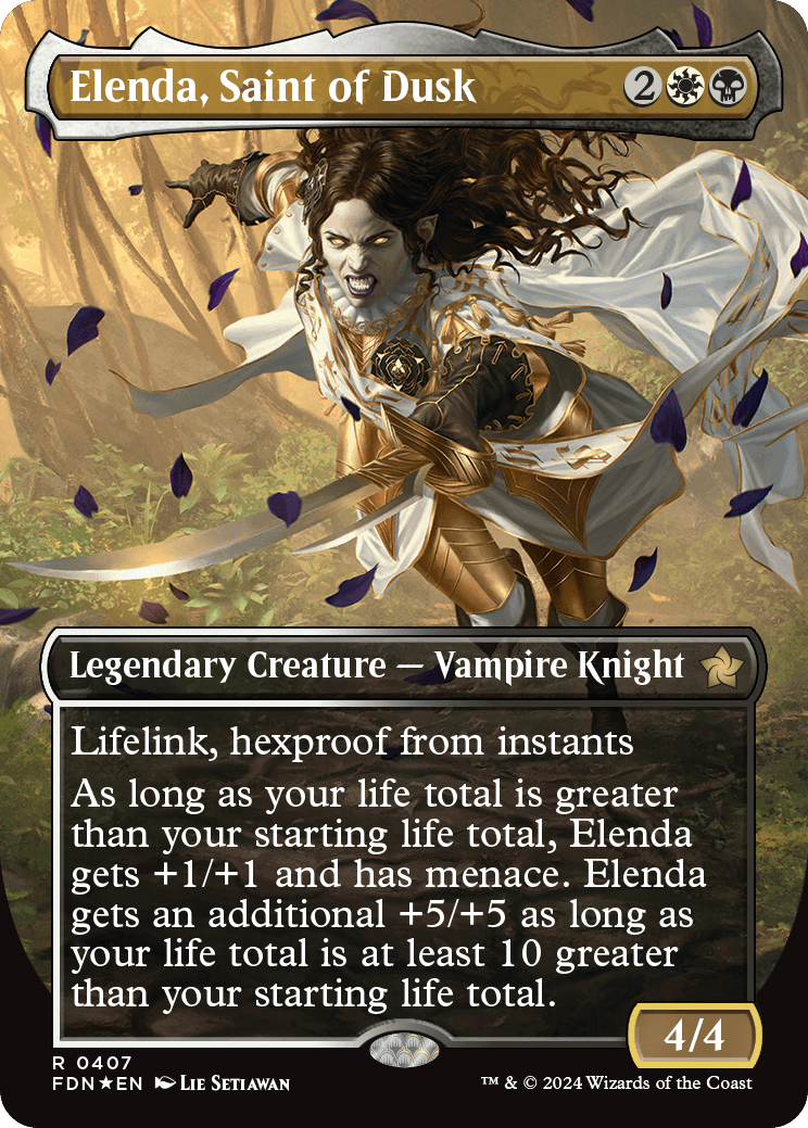 画像1: 『マナFoil』『英語版』薄暮の聖人、エレンダ/Elenda, Saint of Dusk (1)