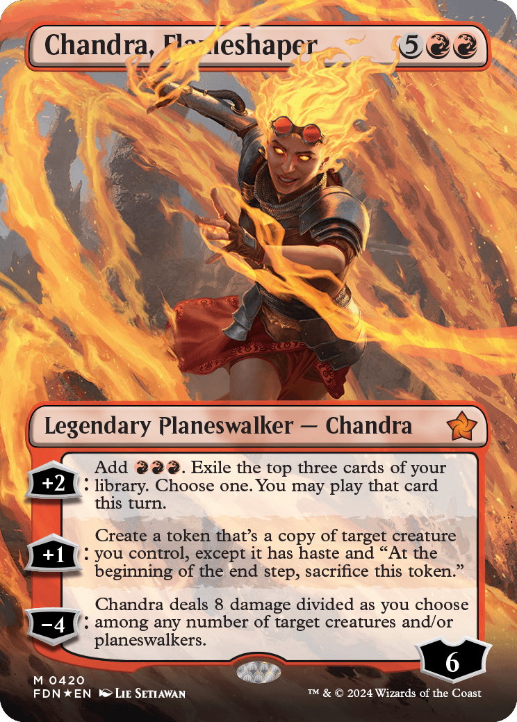 画像1: 『マナFoil』『英語版』整炎師、チャンドラ/Chandra, Flameshaper (1)