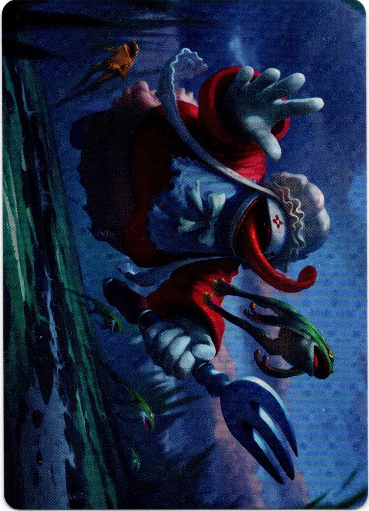 画像1: 【アートカード】【日本語版】グルメなク族、クイナ No.11 (1)