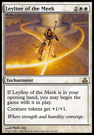 画像1: 『英語版』弱者の力線/Leyline of the Meek (1)