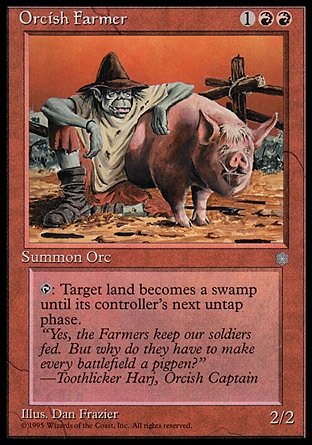 画像1: 『英語版』オークの農夫/Orcish Farmer (1)