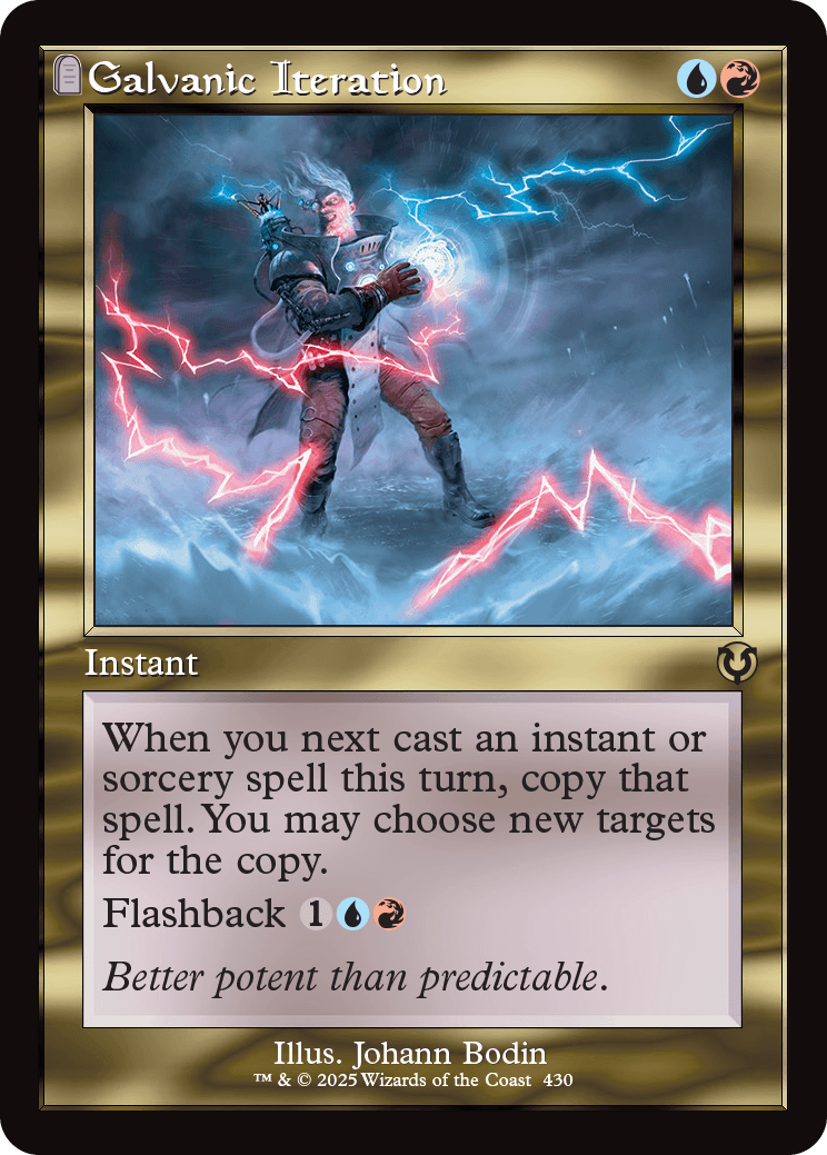 画像1: 『Foil』『旧枠』『英語版』感電の反復/Galvanic Iteration (1)