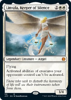 英語版 静寂の守り手 リンヴァーラ Linvala Keeper Of Silence アドバンテージmtg店