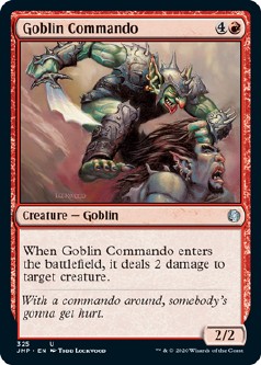 画像1: 『英語版』ゴブリンの猛士/Goblin Commando (1)
