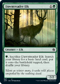 画像1: 『英語版』夜明け歩きの大鹿/Dawntreader Elk (1)