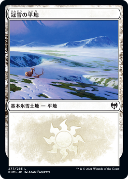 画像1: 【日本語版】冠雪の平地/Snow-Covered Plains (1)