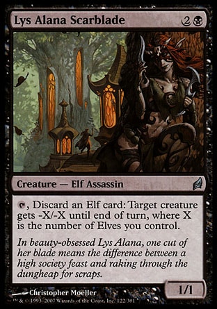 画像1: 【日本語版】リス・アラナの傷刃/Lys Alana Scarblade (1)