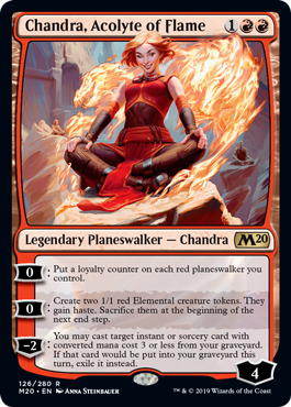 画像1: 『英語版』炎の侍祭、チャンドラ/Chandra, Acolyte of Flame (1)
