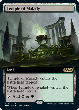 画像1: 『拡張アート』『英語版』疾病の神殿/Temple of Malady (1)