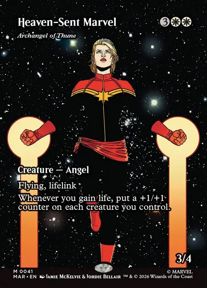 画像1: 『英語版』『ボーダーレス』天来のマーベル/Heaven-Sent Marvel/テューンの大天使/Archangel of Thune (1)
