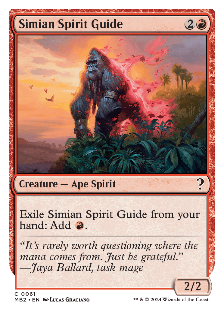 画像1: 『英語版』猿人の指導霊/Simian Spirit Guide (1)
