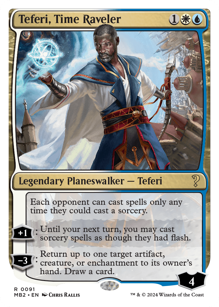 画像1: 『英語版』時を解す者、テフェリー/Teferi, Time Raveler (1)