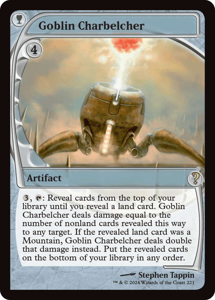 画像1: 『英語版』ゴブリンの放火砲/Goblin Charbelcher (1)