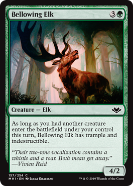 画像1: 『英語版』吼える大鹿/Bellowing Elk (1)