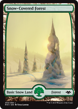 画像1: 『英語版』冠雪の森/Snow-Covered Forest (1)