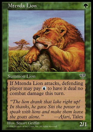 画像1: 『英語版』メテンダ・ライオン/Mtenda Lion (1)