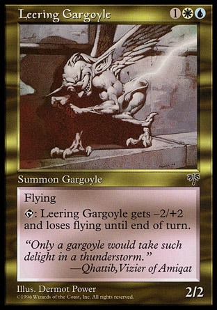 画像1: 【日本語版】抜目ないガーゴイル/Leering Gargoyle (1)