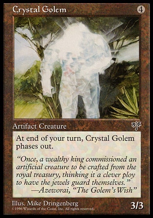 画像1: 『英語版』水晶のゴーレム/Crystal Golem (1)