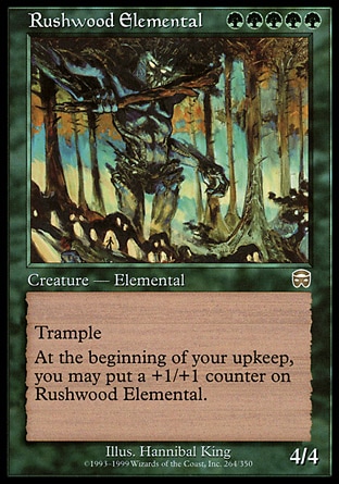 画像1: 【日本語版】ラッシュウッドの精霊/Rushwood Elemental (1)