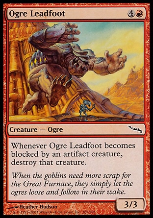 画像1: 『英語版』オーガの爆走者/Ogre Leadfoot (1)