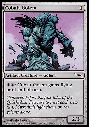 画像1: 『英語版』コバルトのゴーレム/Cobalt Golem (1)