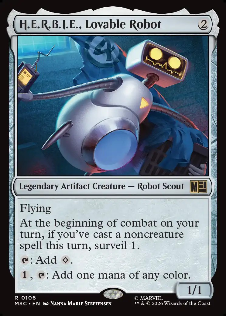 画像1: 『サージFoil』『英語版』愛されロボット、H.E.R.B.I.E./H.E.R.B.I.E., Lovable Robot (1)