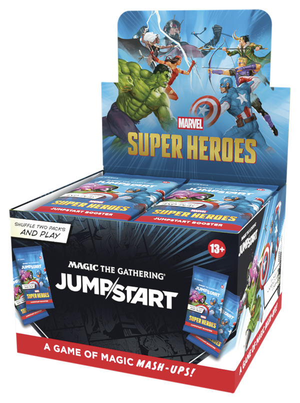 画像1: ※予約商品 6月19日発売『未開封英語版BOX』マーベル スーパー・ヒーローズ ジャンプスタート・ブースター『MTG』 (1)