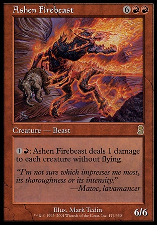 画像1: 【日本語版】灰燼の火獣/Ashen Firebeast (1)