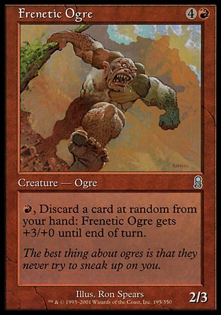 画像1: 【日本語版】熱狂のオーガ/Frenetic Ogre (1)