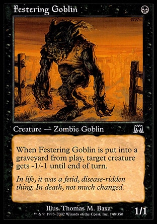 画像1: 【日本語版】ただれたゴブリン/Festering Goblin (1)