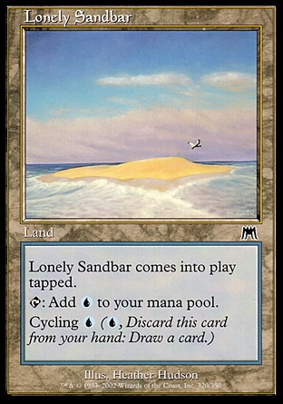 画像1: 『英語版』孤立した砂州/Lonely Sandbar (1)