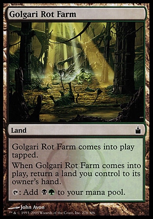 画像1: 『英語版』ゴルガリの腐敗農場/Golgari Rot Farm (1)