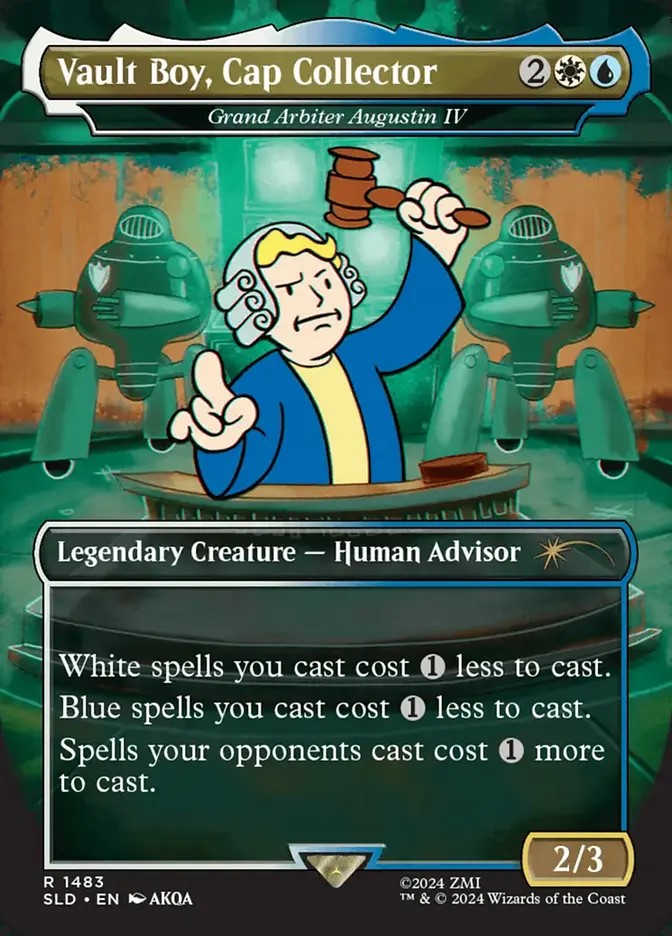 画像1: 『英語版』『ボーダーレス』Vault Boy, Cap Collector/アウグスティン四世大判事/Grand Arbiter Augustin IV (1)