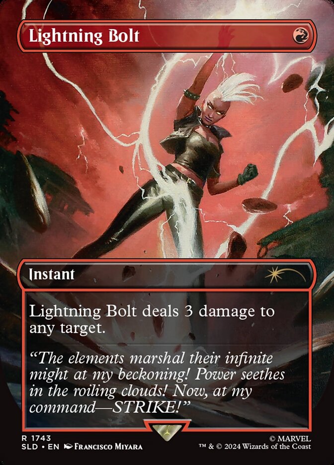 画像1: 『Foil』『英語版』稲妻/Lightning Bolt (1)