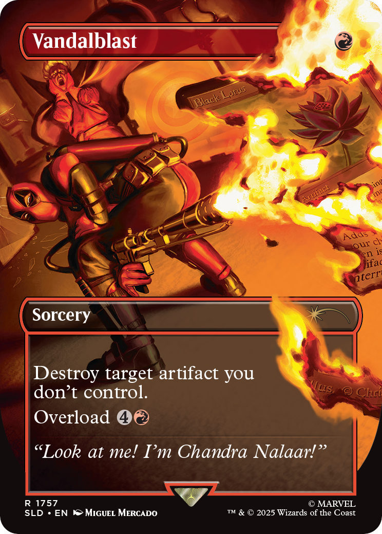 画像1: 『Foil』『ボーダーレス』『英語版』汚損破/Vandalblast (1)