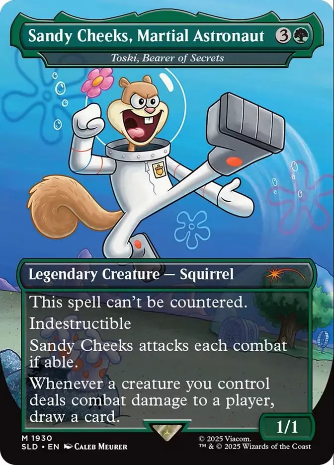 画像1: 『英語版』Sandy Cheeks, Martial Astronaut/秘密を知るもの、トスキ/Toski, Bearer of Secrets (1)
