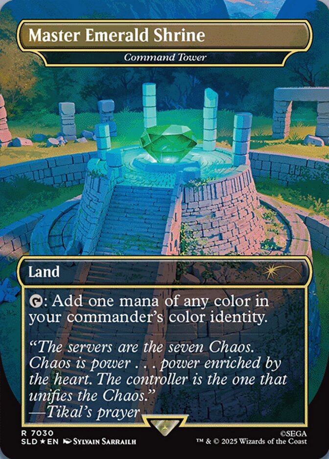 画像1: 『Foil』『英語版』【Master Emerald Shrine】統率の塔/Command Tower (1)