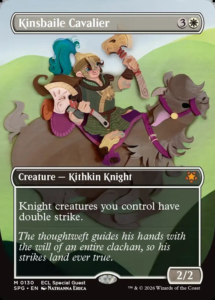 画像1: 『Foil』『英語版』キンズベイルの騎兵/Kinsbaile Cavalier (1)