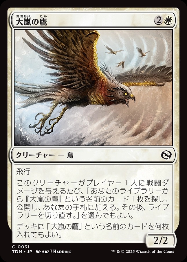 画像1: 【日本語版】大嵐の鷹/Tempest Hawk (1)