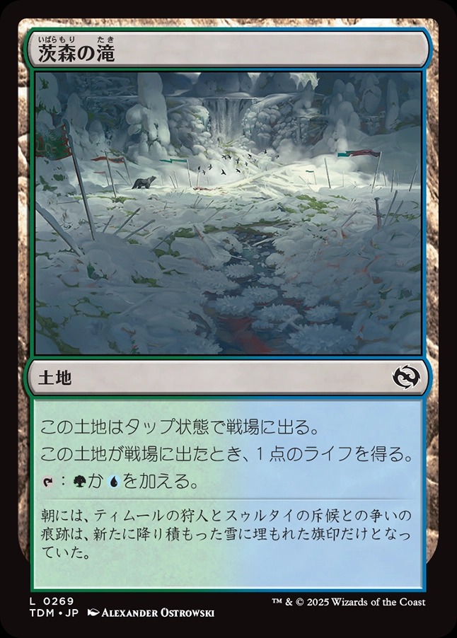 画像1: 【日本語版】茨森の滝/Thornwood Falls (1)