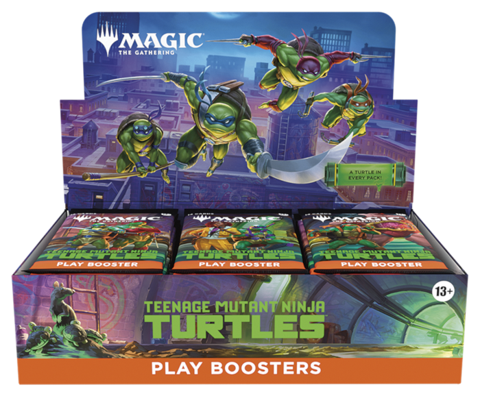 画像1: 『未開封英語版BOX』ミュータント タートルズ プレイ・ブースター 【MTG】 (1)